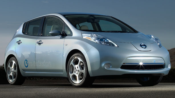 Elektrikli Nissan Leaf