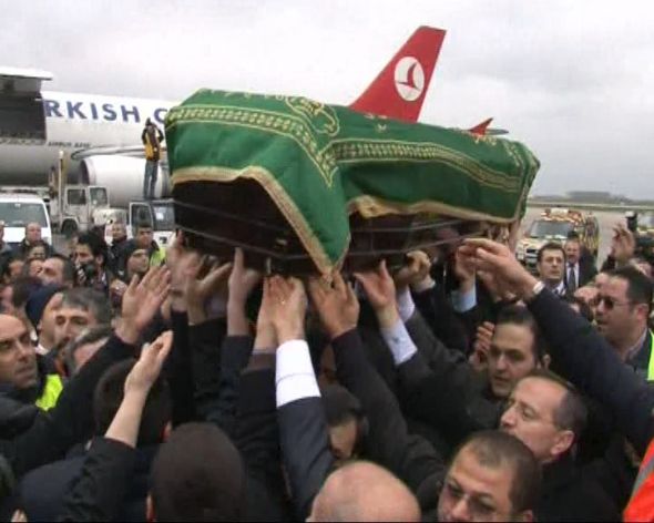 Erbakan'ın cenaze töreni