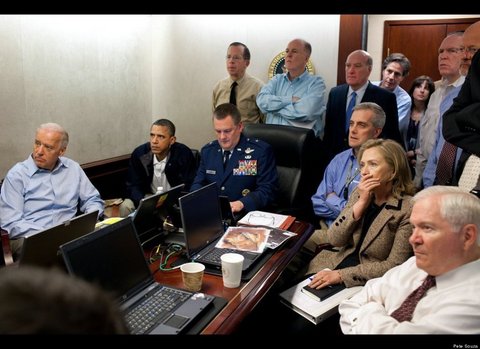 Obama ve ekibi operasyonu böyle izledi 