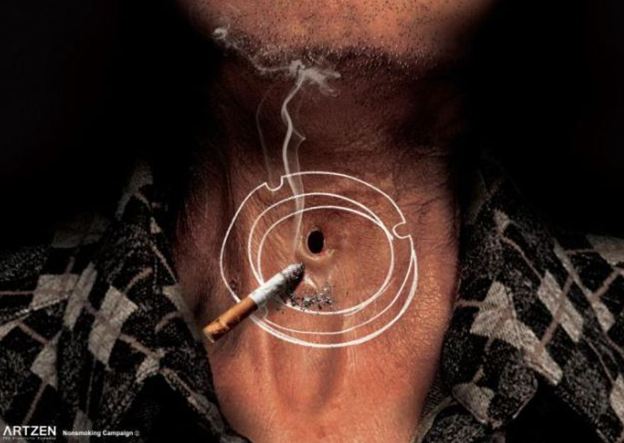 Sigarayla savaşan posterler