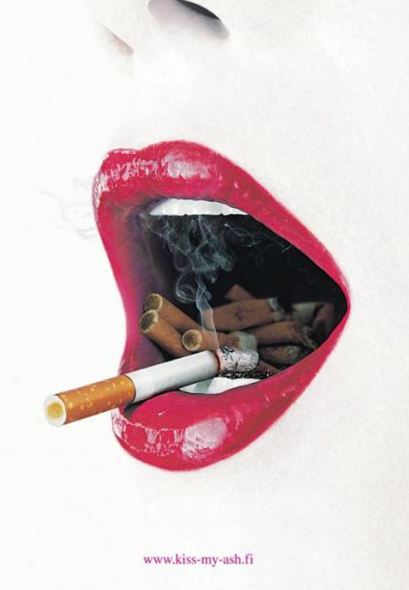 Sigaraya karşı gelen posterler