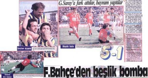 25 Yılın Unutulmaz Galatasaray-Fenerbahçe Derbileri 