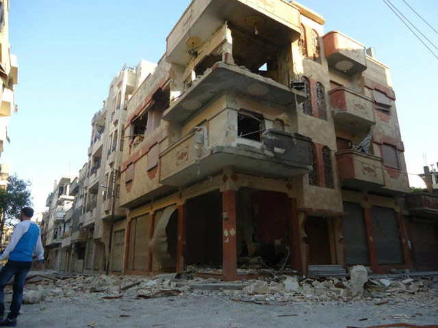 Suriye-Humus'tan ibretlik görüntüler