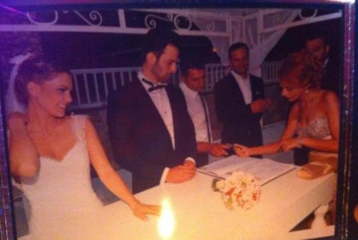 Ünlü çift evlendi