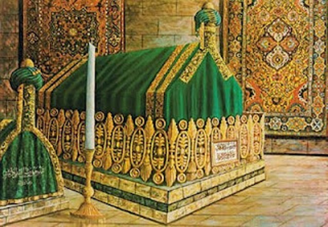 Hz. Muhammed (s.a.v) in tek resmi