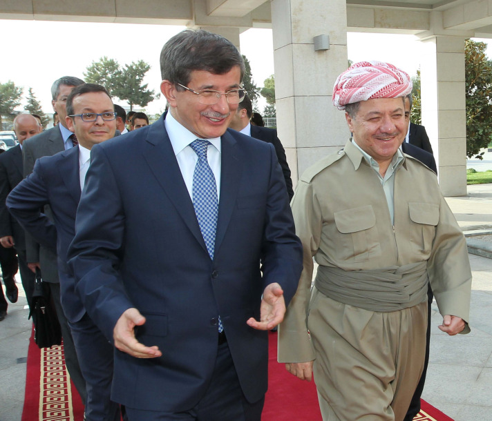 Dışişleri Bakanı Ahmet Davutoğlu'nun Irak gezisi