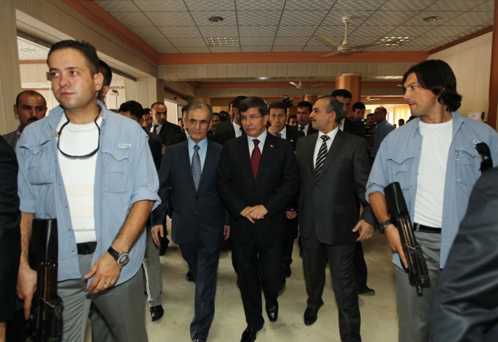 Dışişleri Bakanı Ahmet Davutoğlu'nun Irak gezisi