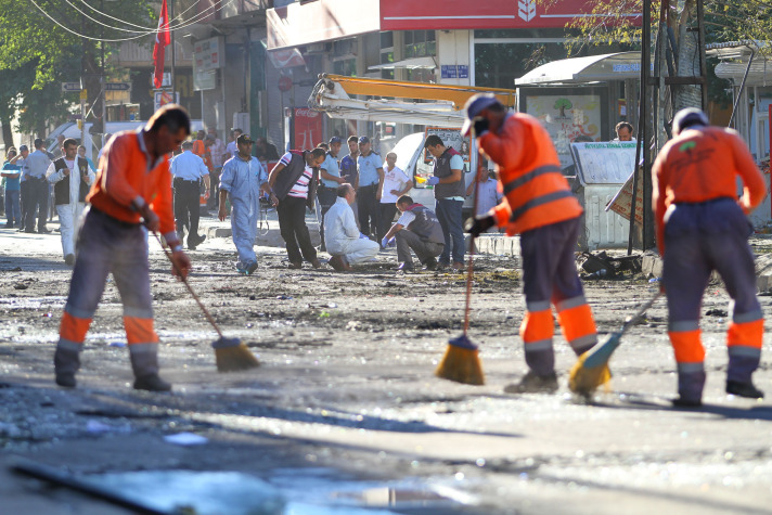 Gaziantep'te Polis merkezine saldırı 
