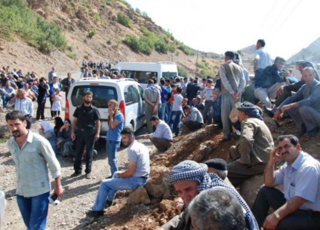 Şırnak'ta PKK'lı cesedi gerginliği