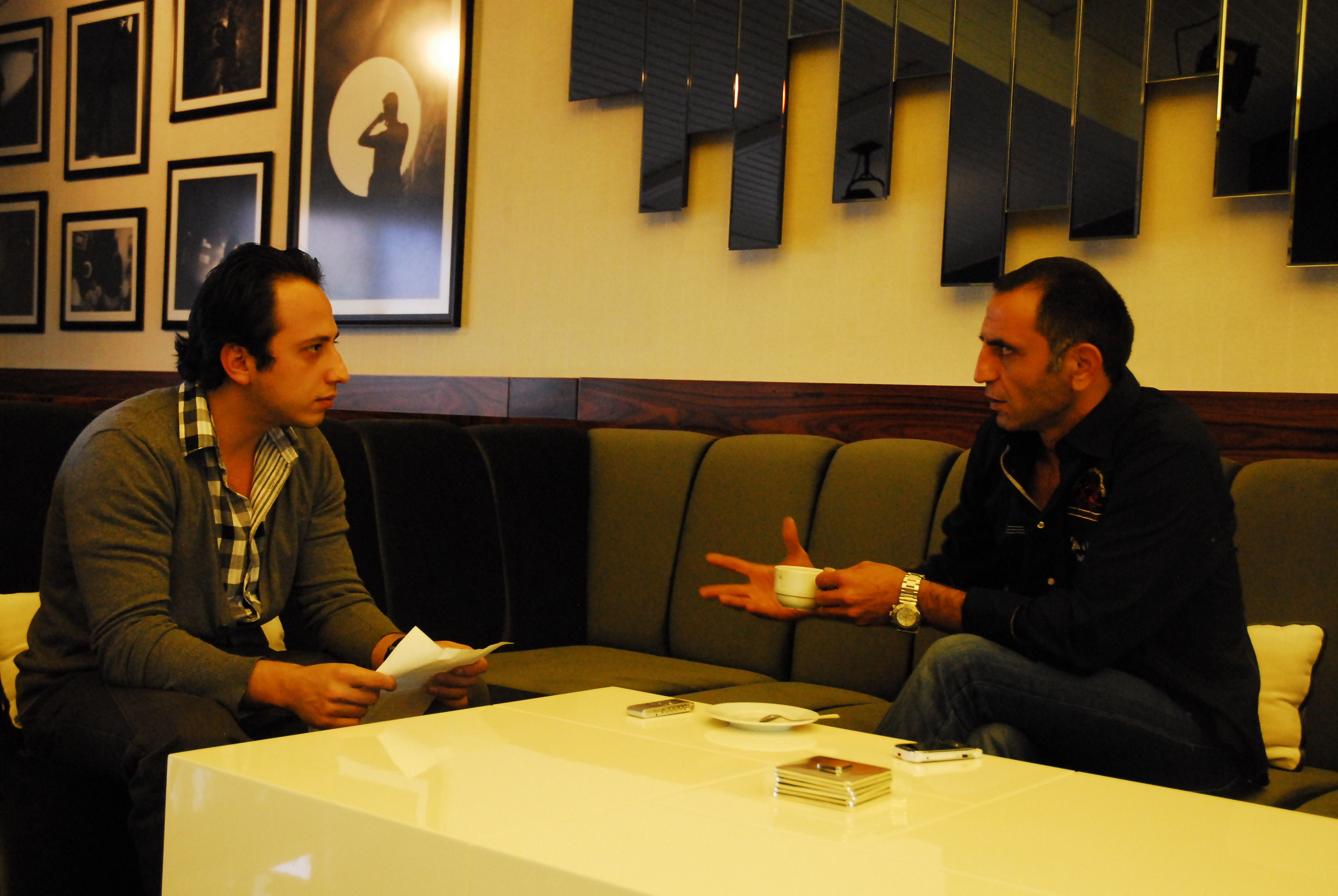 Gürkan Uygun'la röportajdan kareler