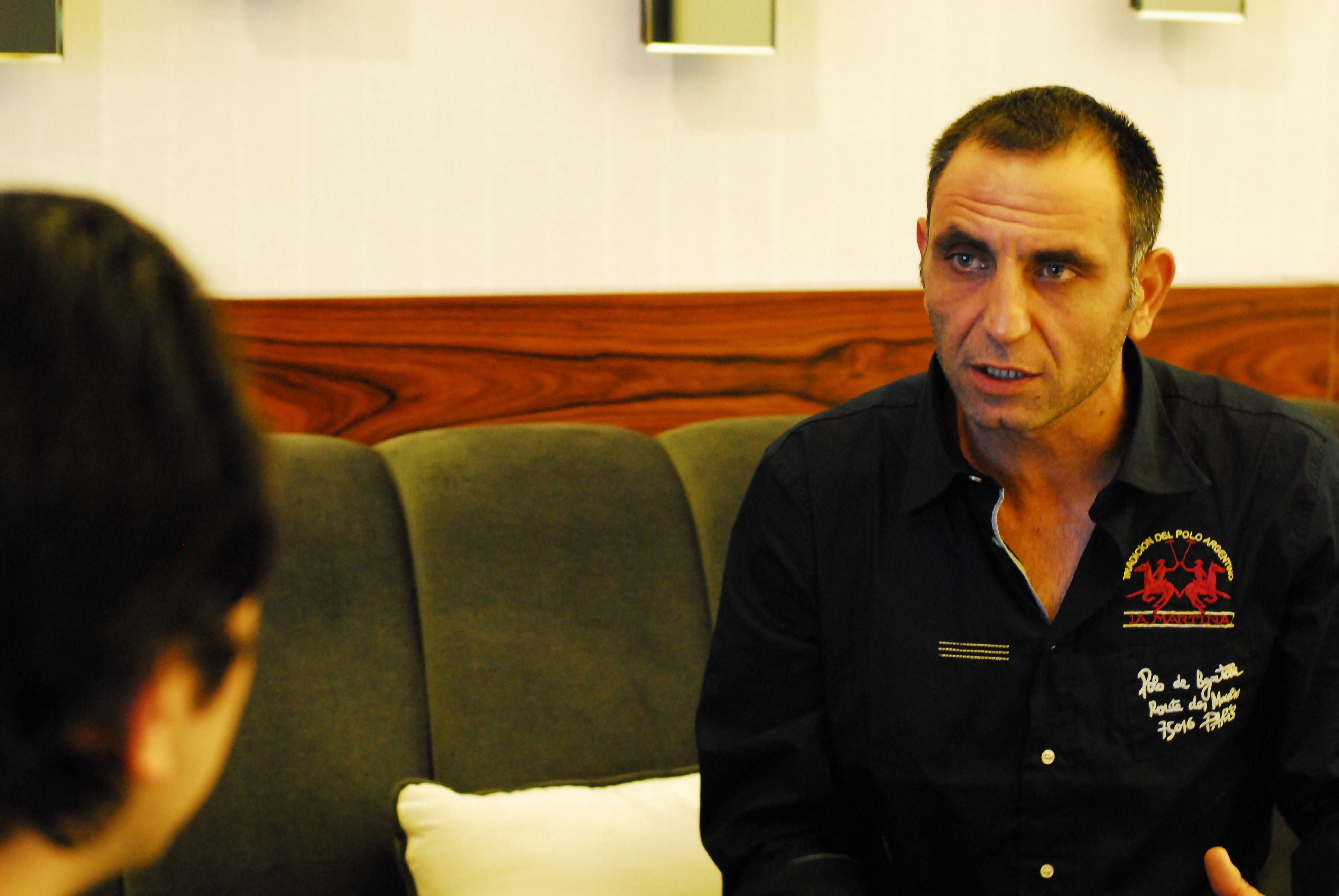 Gürkan Uygun'la röportajdan kareler