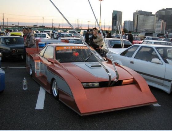 Japonların modifiye araç tutkusu...