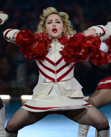 Madonna çıldırmış olmalı