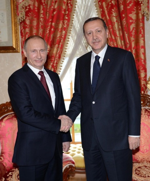 Putin İstanbul'da