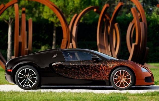 En hızlı sanat eseri 'Bugatti'
