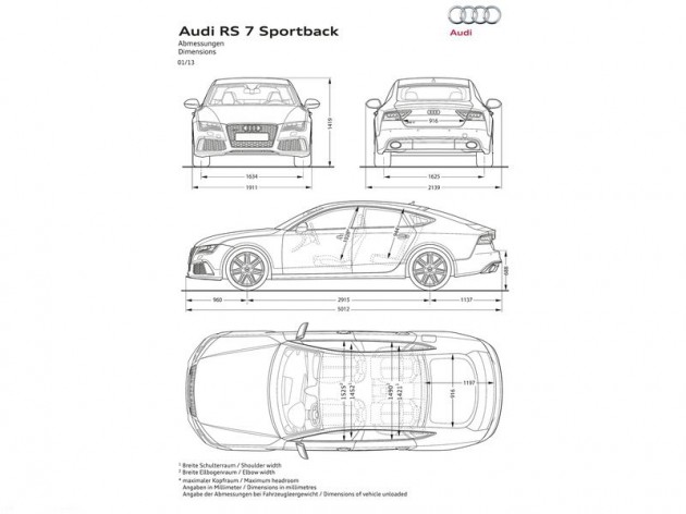 Audi RS 7 Sportback Detroit'te tanıtıldı