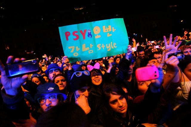 Gangnam fırtınası İstanbul'u da salladı