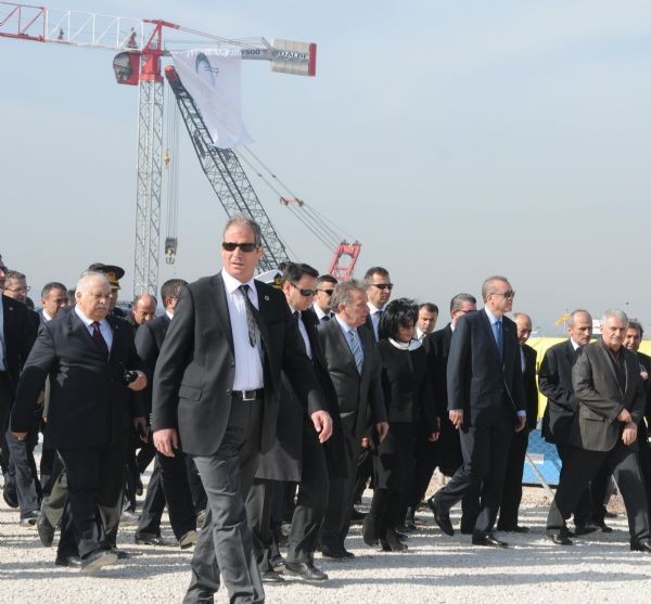 Erdoğan çılgın projeyi havadan denetledi