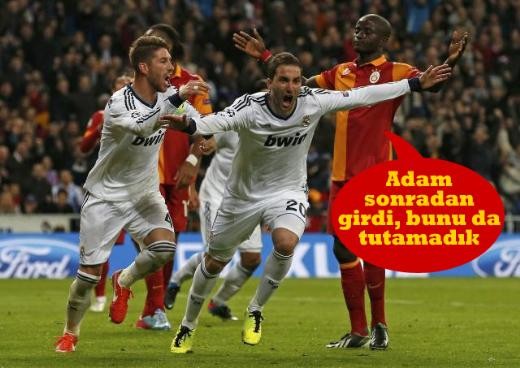 Real Madrid - Galatasaray maçının fotoromanı