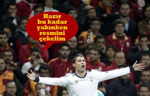 Galatasaray - Real Madrid maçının fotoromanı