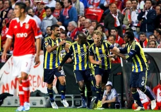 Benfica - Fenerbahçe maçının fotoğrafları