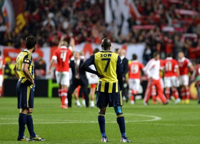 Benfica - Fenerbahçe maçının fotoğrafları