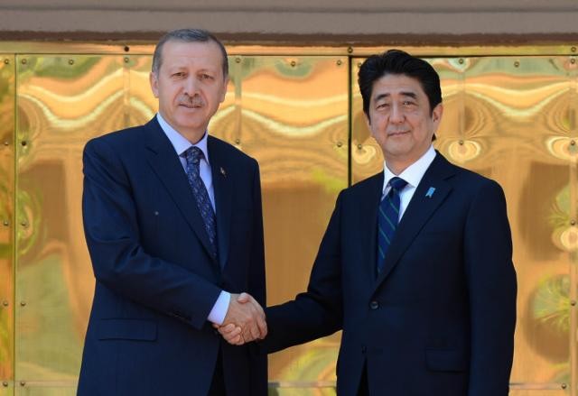 Japonya Başbakanı Şinzo Abe Türkiye'ye geldi
