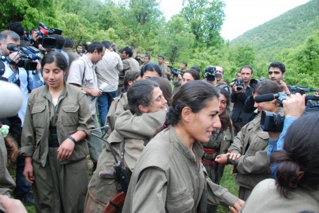 PKK'nın çekilme fotoğrafları ortaya çıktı
