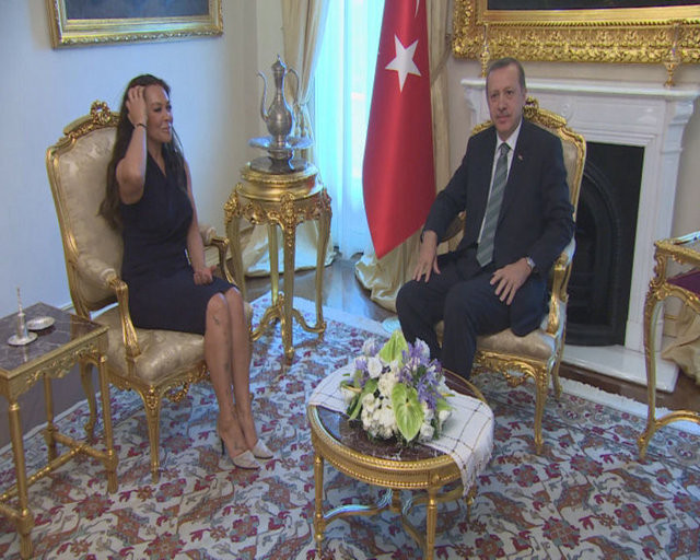 Başbakan Erdoğan, Hülya Avşar'ı kabul etti