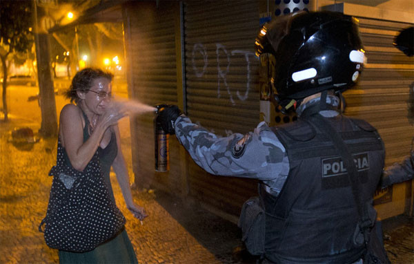 Brezilya'daki direniş Türkiye'dekinin aynısı