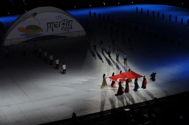 Akdeniz Oyunları açılış töreni yapıldı