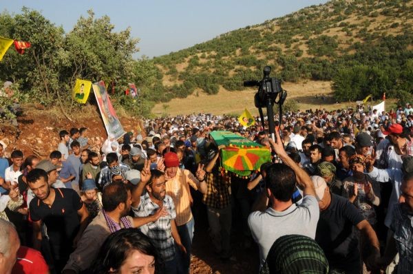 PKK şehitliği açıldı
