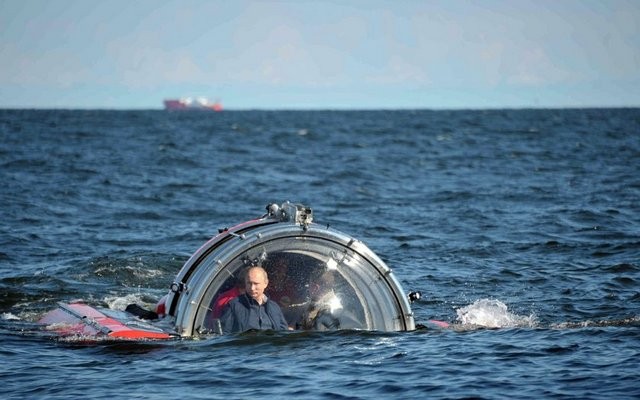 Putin keşifte