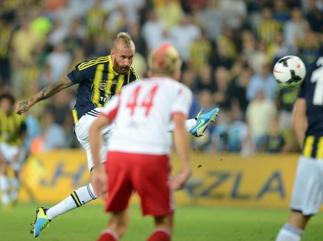 Fenerbahçe - Red Bull Salzburg maçından kareler