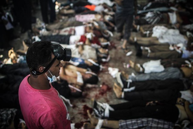 Mısır katliamından günün fotoğrafı!