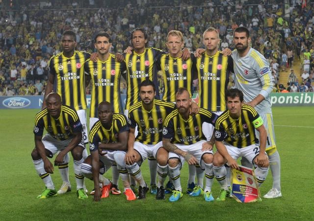Fenerbahçe - Arsenal maçından kareler