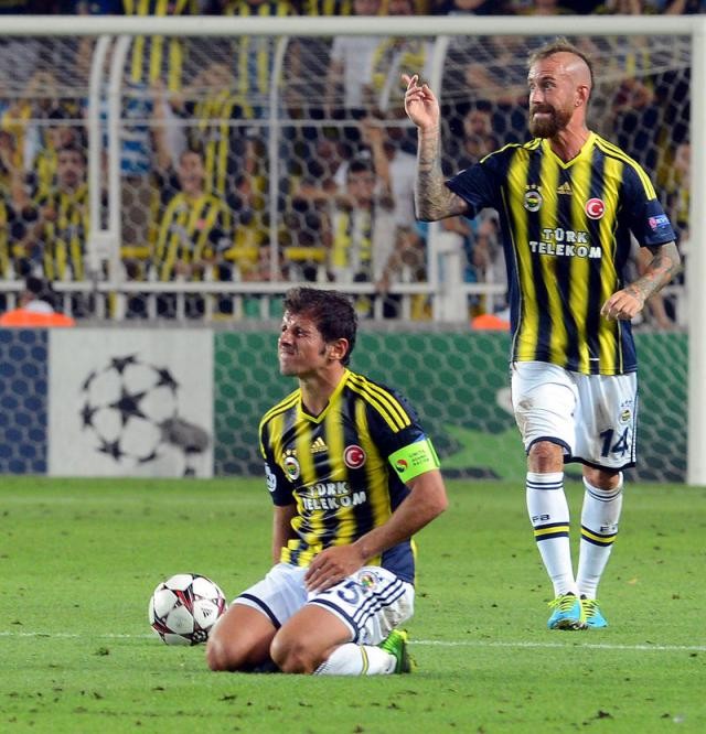 Fenerbahçe - Arsenal maçından kareler