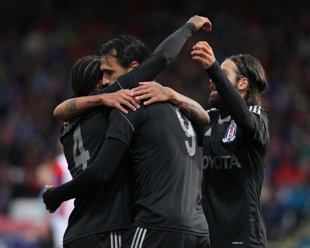 Tromsö - Beşiktaş maçından kareler