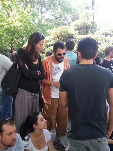 Gezi parkı eylemine destek veren ünlüler