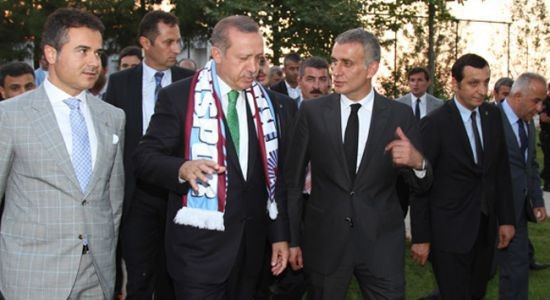 Başbakan Trabzonspor'u ziyaret etti