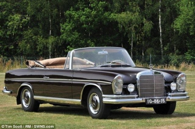 'Gizemli Milyoner'in Mercedes koleksiyonu!