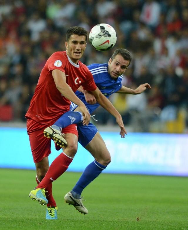 Romanya - Türkiye maçından kareler