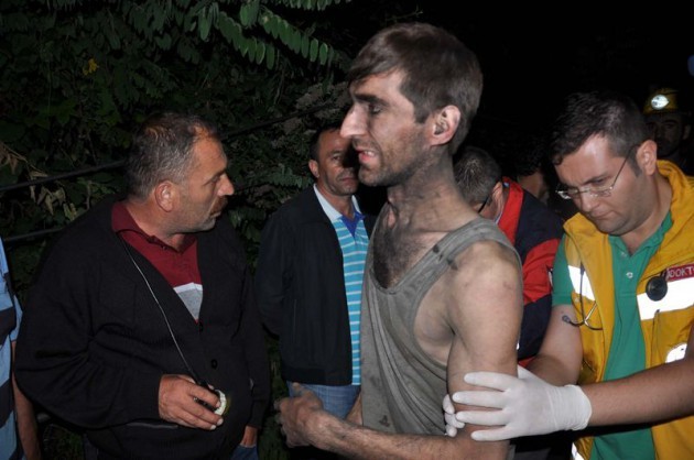 Zonguldak'taki göçükte mucize gerçekleşti