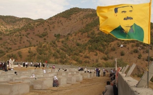 5 bin kişi ile PKK şehitliği açıldı