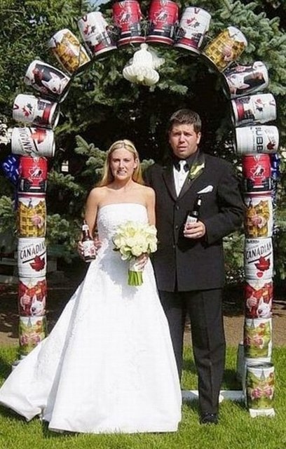 En ilginç düğün fotoğrafları