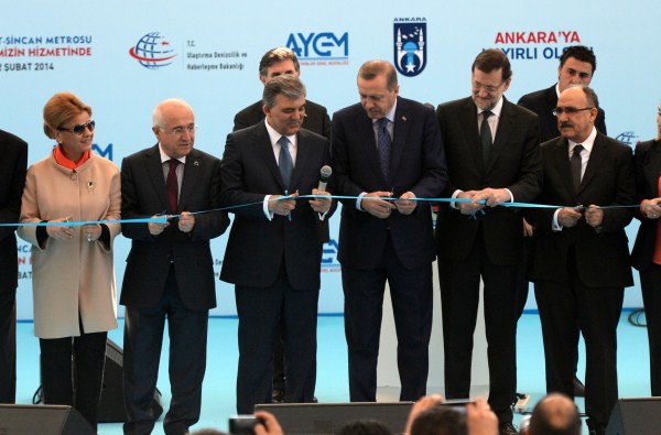Ankara metro açılışı