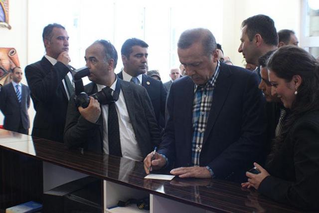 Yönetmen koltuğunda Başbakan Erdoğan