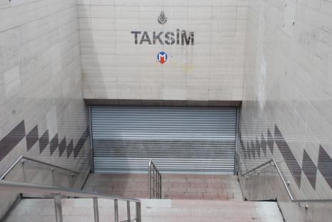 Gezi olaylarının yıldönümünde Taksim'de yoğun güvenlik önlemleri