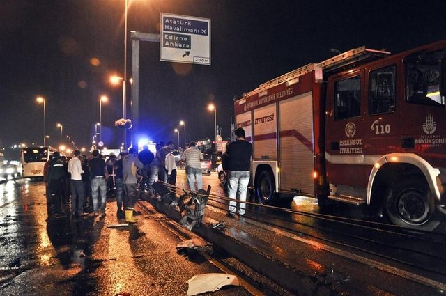 İstanbul'da feci kaza!
