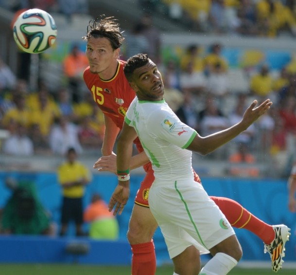Belçika-Cezayir karşılaşması (Dünya Kupası)